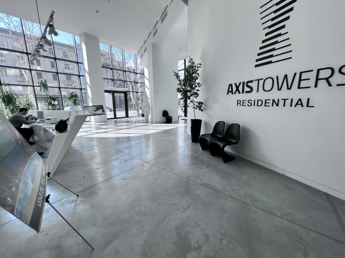 Apartment In Axis Towers, Tbilisi Business Center Exterior photo